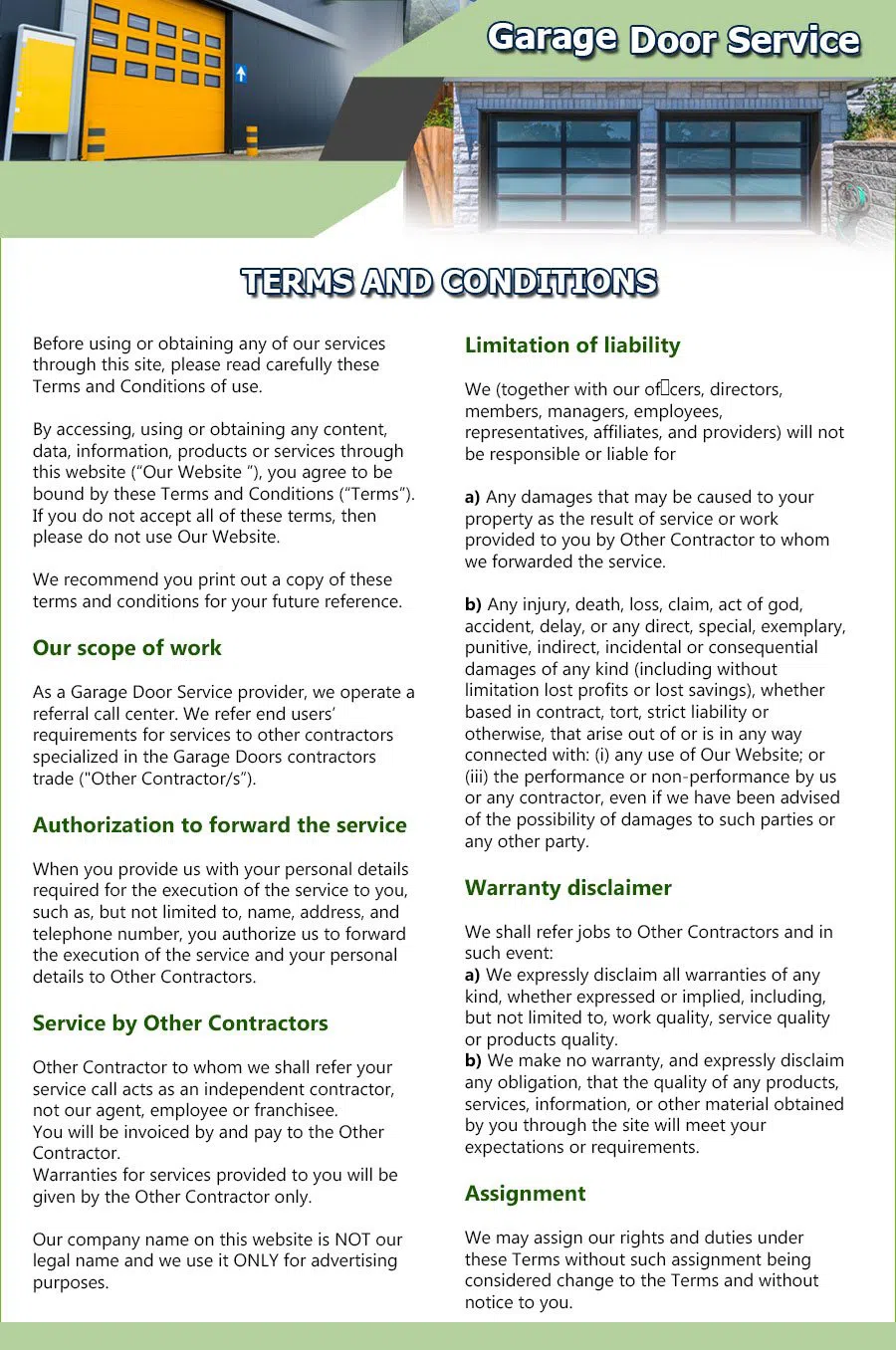 Expert Garage Doors Repair Service Las Vegas, NV 702-647-6788